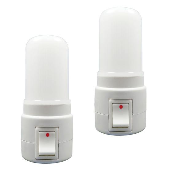 2 Luzes Noturnas Cristais para Idosos e Corredores Bivolt - DNI 6180 Menor preço em 2 Luzes Noturnas Cristais para Idosos e Corredores Bivolt - DNI 6180