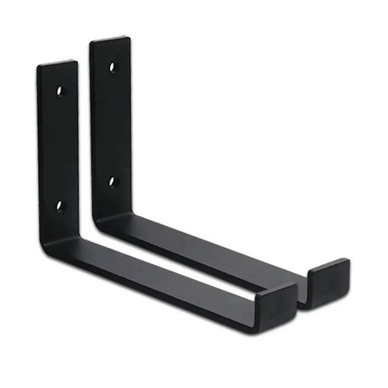 2 Mão Francesa Suporte Prateleira Invertido 20cm Preta Ferro Menor preço em 2 Mão Francesa Suporte Prateleira Invertido 20cm Preta Ferro