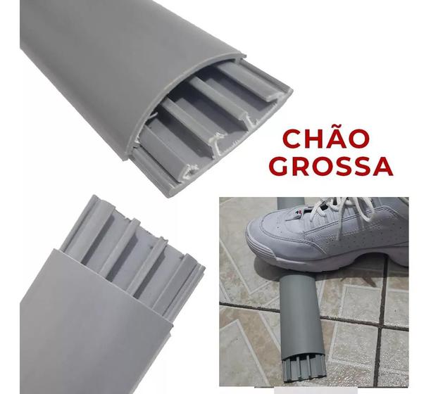 2 Metro Chão Canaleta De Piso Canaleta Pé Proteger Fio Menor preço em 2 Metro Chão Canaleta De Piso Canaleta Pé Proteger Fio