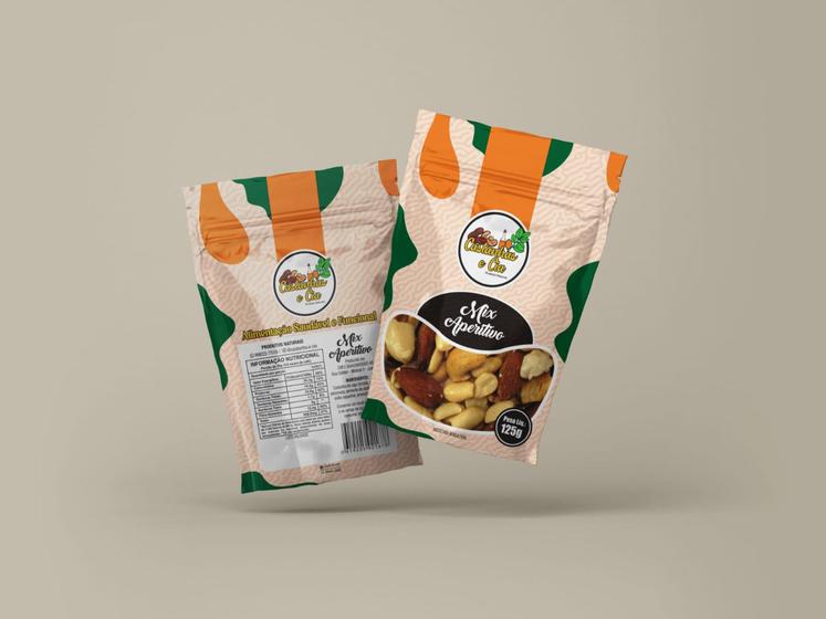 2 Pacotes de Castanhas - Mix Aperitivos e Torrados com Sal - Castanhas e Cia Imagem de 2 Pacotes de Castanhas - Mix Aperitivos e Torrados com Sal