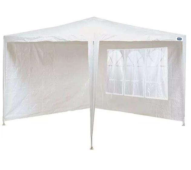 Imagem de 2 Paredes Laterais Para Tenda gazebo 3x3 Metros Cor branca