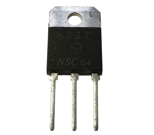 Imagem de 2 pçs - transistor 2sk727 - 2sk 727 - mosfet npn - 500v - 5a