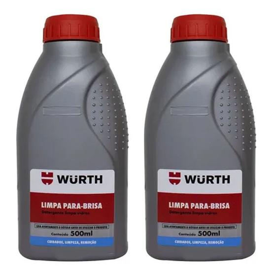 Imagem de 2 Peças - Limpa Alta Performance Parabrisa De 500ml - Wurth