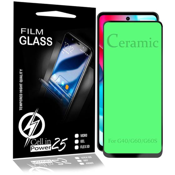 Imagem de 2 Películas Cerâmica Flexível 9d Grossa compatível Moto G60S XT2133 - Cell In Power25