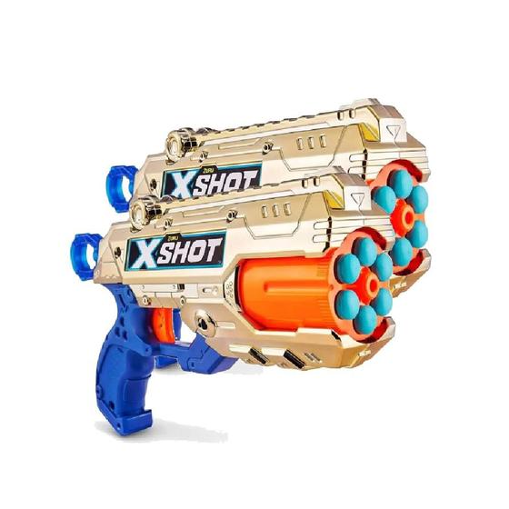 2 Pistolas Lançadores Lança Dardo Lançadores X-Shot Royale - Zuru Xshot ...