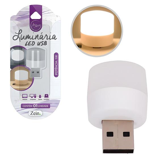 Imagem de 2 plug luminária led usb abajur leitura tomada computador