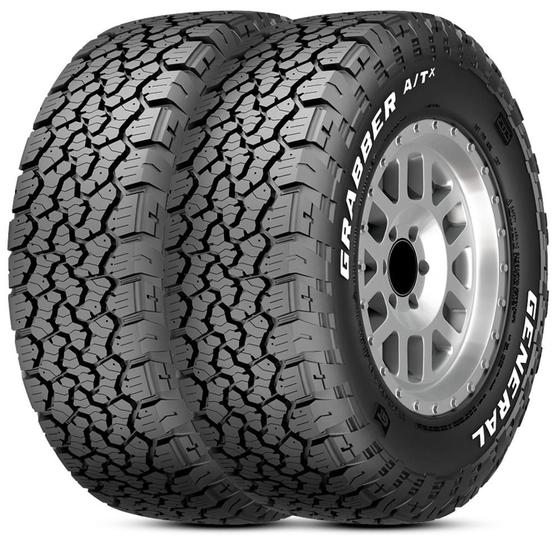 Imagem de 2 Pneu 275/65R18 General by Continental 123/120R Grabber A/T