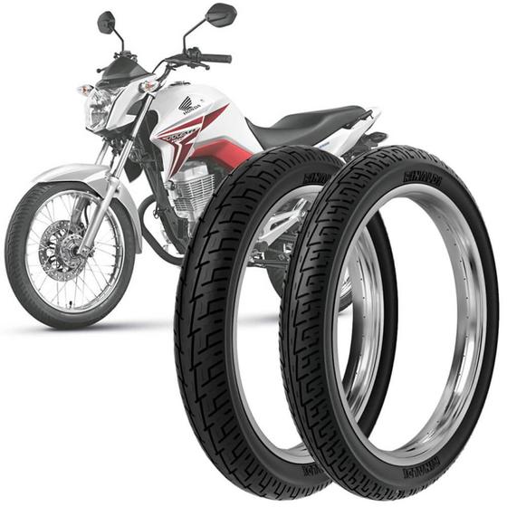 2 Pneu Moto Honda CG Titan 90/90-18 57p 2.75-18 42p BS32 Menor preço em 2 Pneu Moto Honda CG Titan 90/90-18 57p 2.75-18 42p BS32