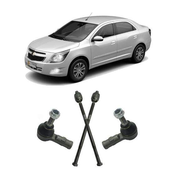 Imagem de 2 Ponteira Direção Braço Axial Chevrolet Cobalt 2011 A 2015