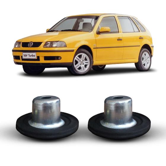 Imagem de 2 Prato Calço Superior Mola Suspensão Dianteira Volkswagen Gol 16V 2000 2001 2002 2003 2004 2005