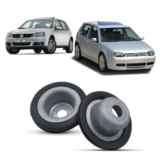 Imagem de 2 Prato Superior Mola Dianteira Volkswagen Golf 1999 A 2013