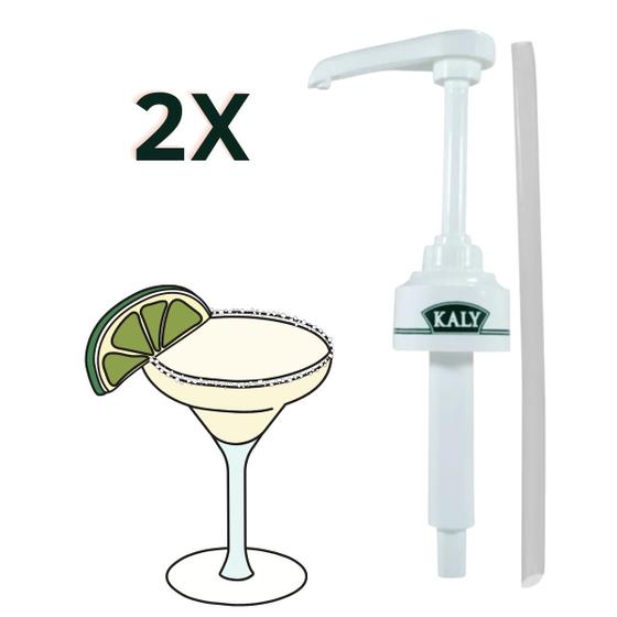 Imagem de 2 Pumps Bombas Dosadoras Para Xaropes Kaly (garrafas 700ml)