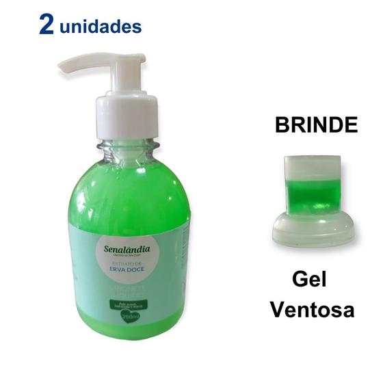 Imagem de 2 Sabonete Líquido Perfumado Chique Hidratante Corporal Cheiroso 250ml Marca Senalândia + Envio Já