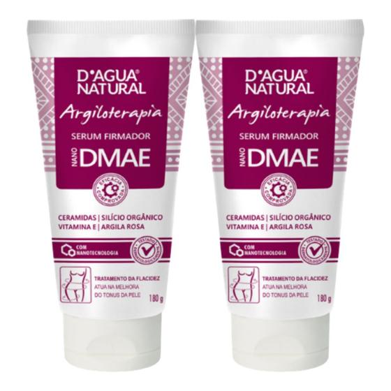 Imagem de 2 Serum Firmador Nano Dmae Anti Flacidez 180g Dagua Natural