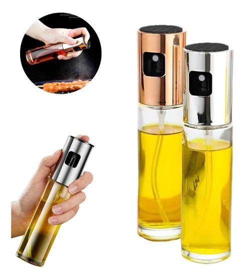 Imagem de 2 Sprays Uso Culinário para Líquidos em Geral Prata Dourado 100ml