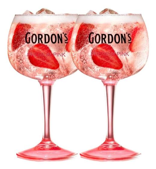 Imagem de 2 Taças Gin Gordons em Vidro 600ml - Produto Oficial Diageo