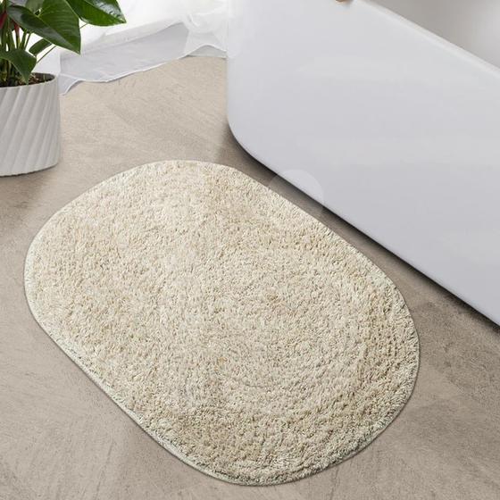 Imagem de 2 Tapete Banheiro Lavabo Algodão Absorvente Macio Mtcz 40x60