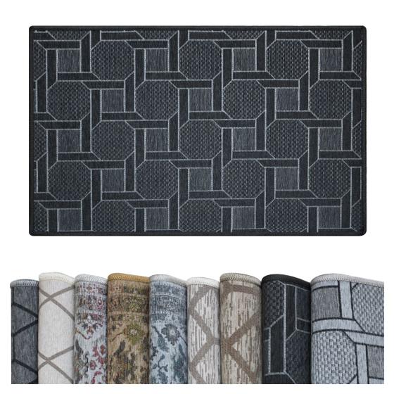 Imagem de 2 Tapete Lavanderia Antiderrapante Absorvente Js Fu 50x80 Vr