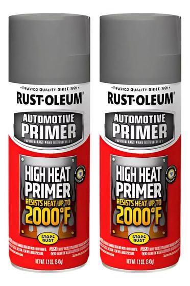 Imagem de 2 Tinta Spray Primer Alta Temperatura 1093C Rust Oleum