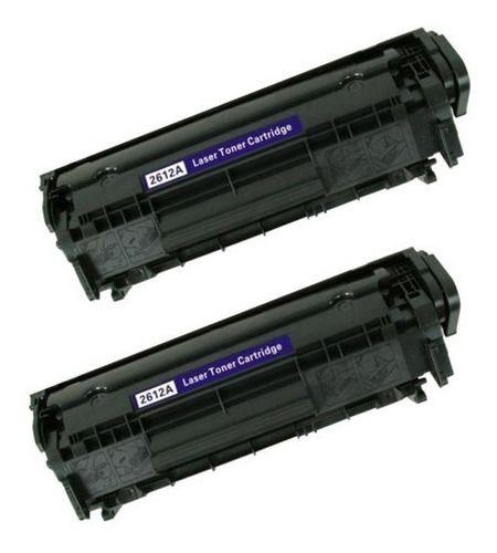 Imagem de 2 Toner 2612a Para A Impressora Laserjet M1005