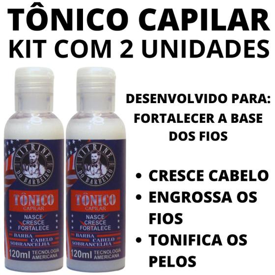 Imagem de 2 Tônico Capilar Para Queda De Cabelo Fibrosante