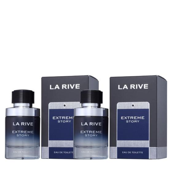 Imagem de 2 un. Extreme Story La Rive Eau de Toilette Masculino