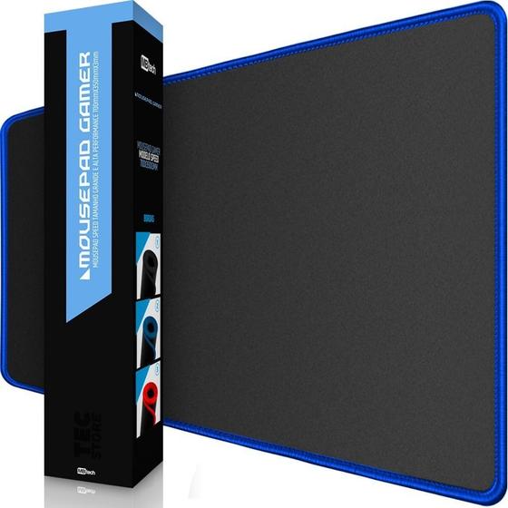 Imagem de 2 Un Mousepad Gamer Borda Costurada Grande 70 X 35 Cm Speed