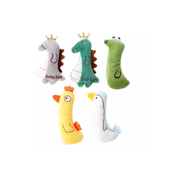 Imagem de 2 uni Brinquedo para Gato Pelúcia Pet Anti Stress Catnip Kit