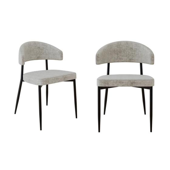 2 Unidades Cadeira Bless Fixa C/4 Pés 55 X 52,5 X 77,5 cm Menor preço em 2 Unidades Cadeira Bless Fixa C/4 Pés 55 X 52,5 X 77,5 cm