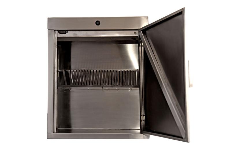 Imagem de 2 UNIDADES - Esterilizador de Facas  Aço Inox 304  Evolução Inox EF-15W