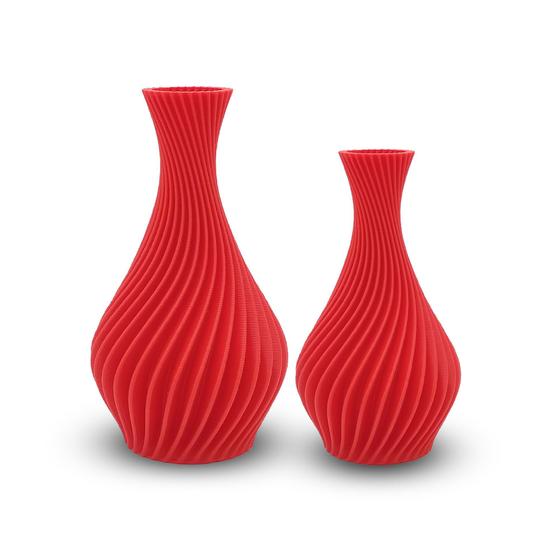 2 Vasos Decorativos Sala - Jarros Espirais Menor preço em 2 Vasos Decorativos Sala - Jarros Espirais