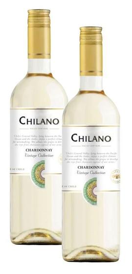 Imagem de 2 Vinho Branco Chilano Chardonnay Vintage Collection 750ml