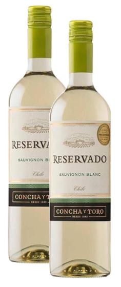 Imagem de 2 Vinho Branco Concha Y Toro Reservado Sauvignon Blanc 750Ml