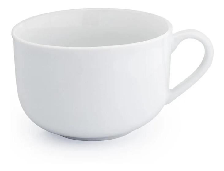 Imagem de 2 Xicara Tigela Consume Grande 750ml Porcelana Sopa Caldos