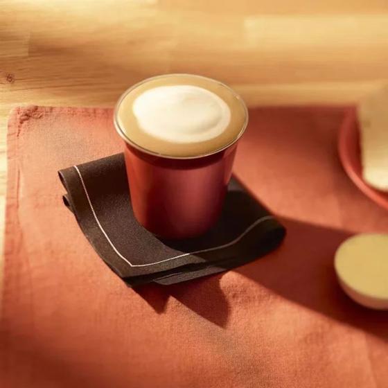 Imagem de 2 Xícaras 90ml Café Nespresso Copo Pixie Inox Parede Dupla Térmico