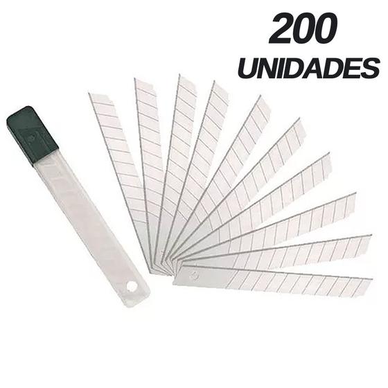 Imagem de 20 Caixas De Lamina Larga Para Estilete 18mm X 0,37mm - 200 Peças