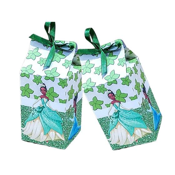 20 caixinha Milk lembrancinha festa infantil decoração Princesa E O ...