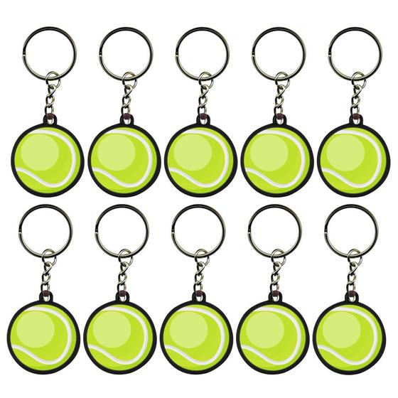 Imagem de 20 Chaveiros Metal Beach Tennis Lembrancinha Esporte Tenis