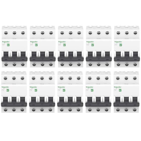 Imagem de 20 Disjuntores Schneider 63A 3P Curva C Automático 415V