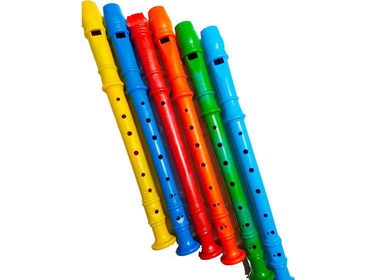 Imagem de 20 Flauta Doce Infantil Brinquedo Infantil Prenda 