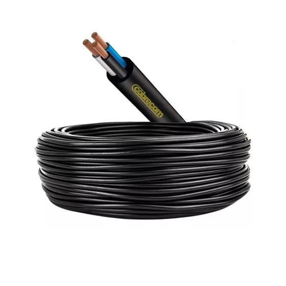 Imagem de 20 metros cabo pp flex 3 x 4 mm cobrecom