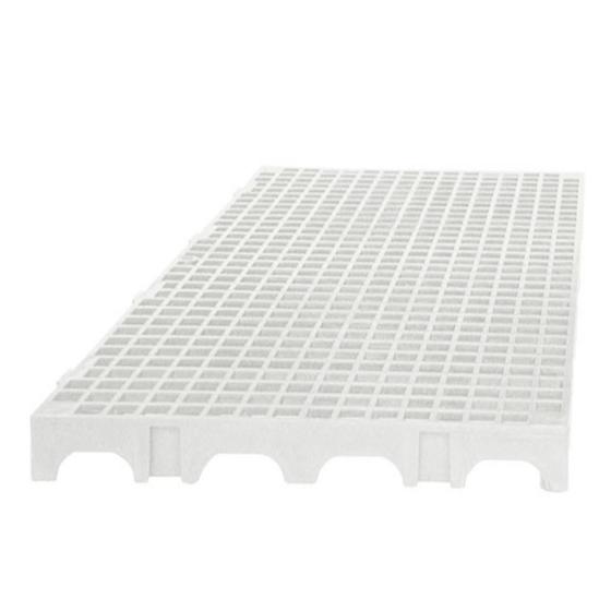 Imagem de 20 Palete Pallet Piso Estrado Plastico Reforçado Branco