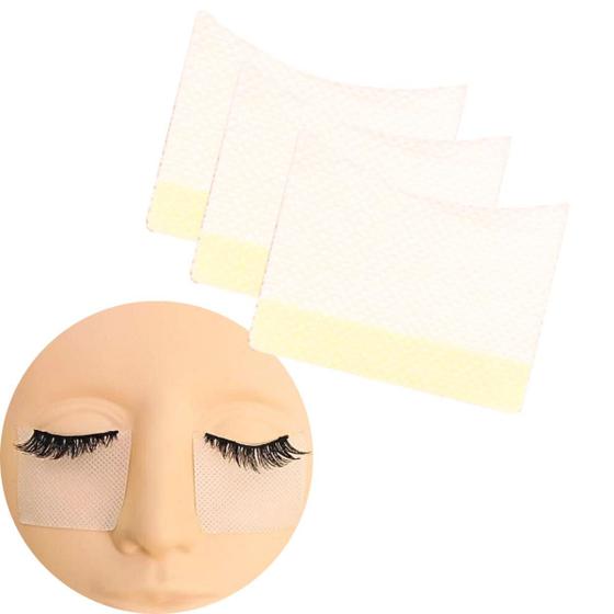 Imagem de 20 Pares Pads Protetor Pálpebra Extensão Cílios Algodão