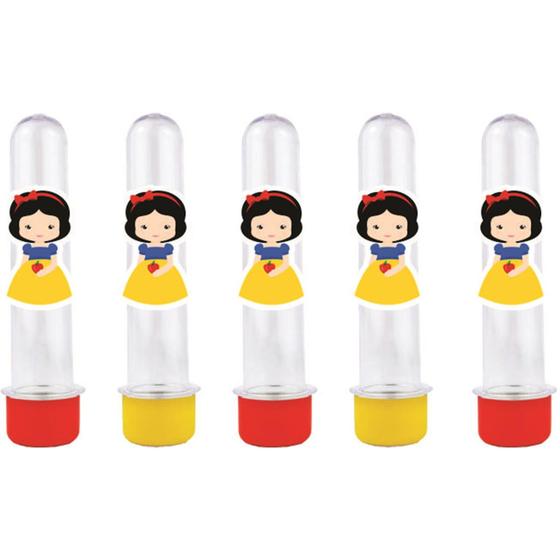 Imagem de 20 Tubetes Branca de neve Baby (cute) - Envio Imediato