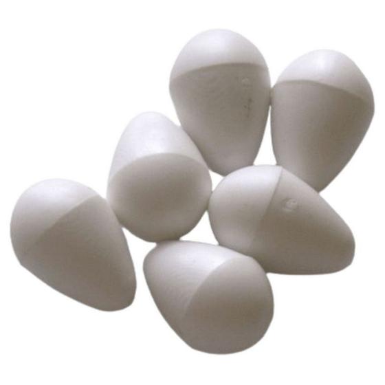 Imagem de 20 x Ovos Indez Branco - Para Canários - Tamanho Pequeno - N2 - Unidade - Animalplast