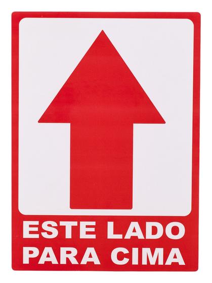 Imagem de 200 Etiquetas Seta "Este Lado Para Cima" - 100 X 150mm