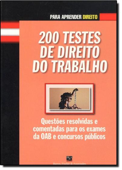 Imagem de 200 Testes de Direito do Trabalho