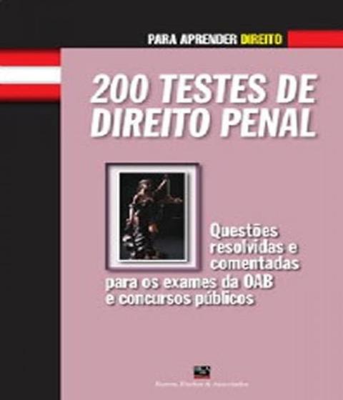 Imagem de 200 testes de direito penal