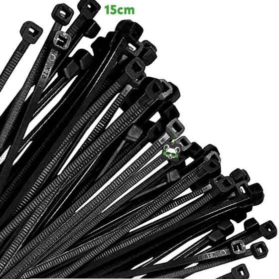 Imagem de 200 Uni. Cinta Abraçadeira Nylon 15cmx3,6mm