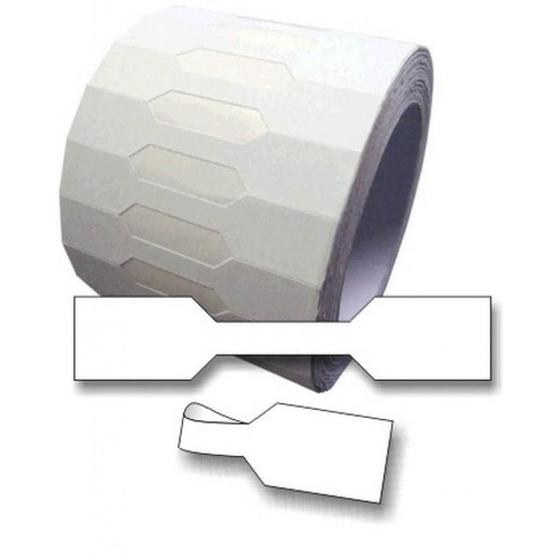 Imagem de 2000 Etiqueta Jóia Fix Nº 50 10X50Mm Branco Uso Manual